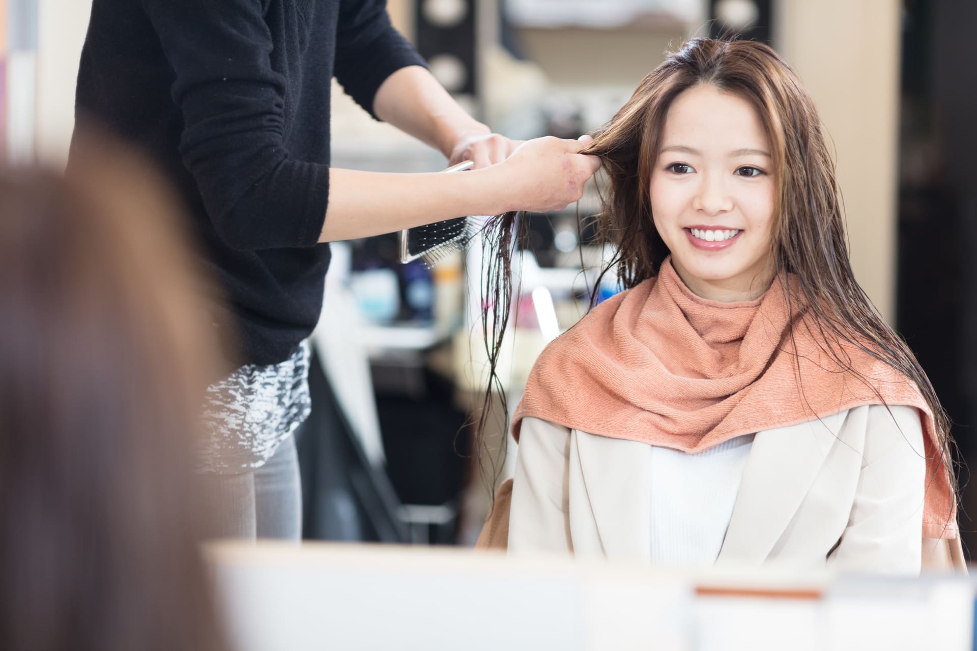 マンツーマンの施術 | 神奈川県青葉台の美容院ならwelina cafe&hair salon